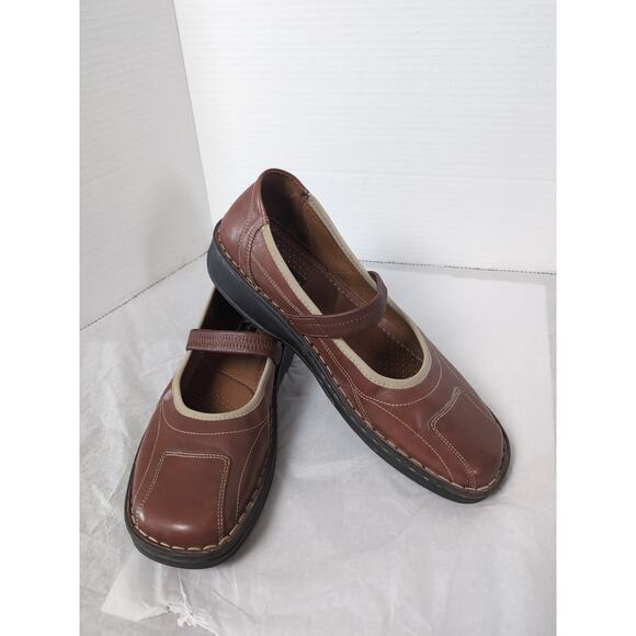 Josef Seibel MaryJanes, Women’s 42 EU (10-10.5 US) Brown Leather Comfort Shoes. - Picture 1 of 9